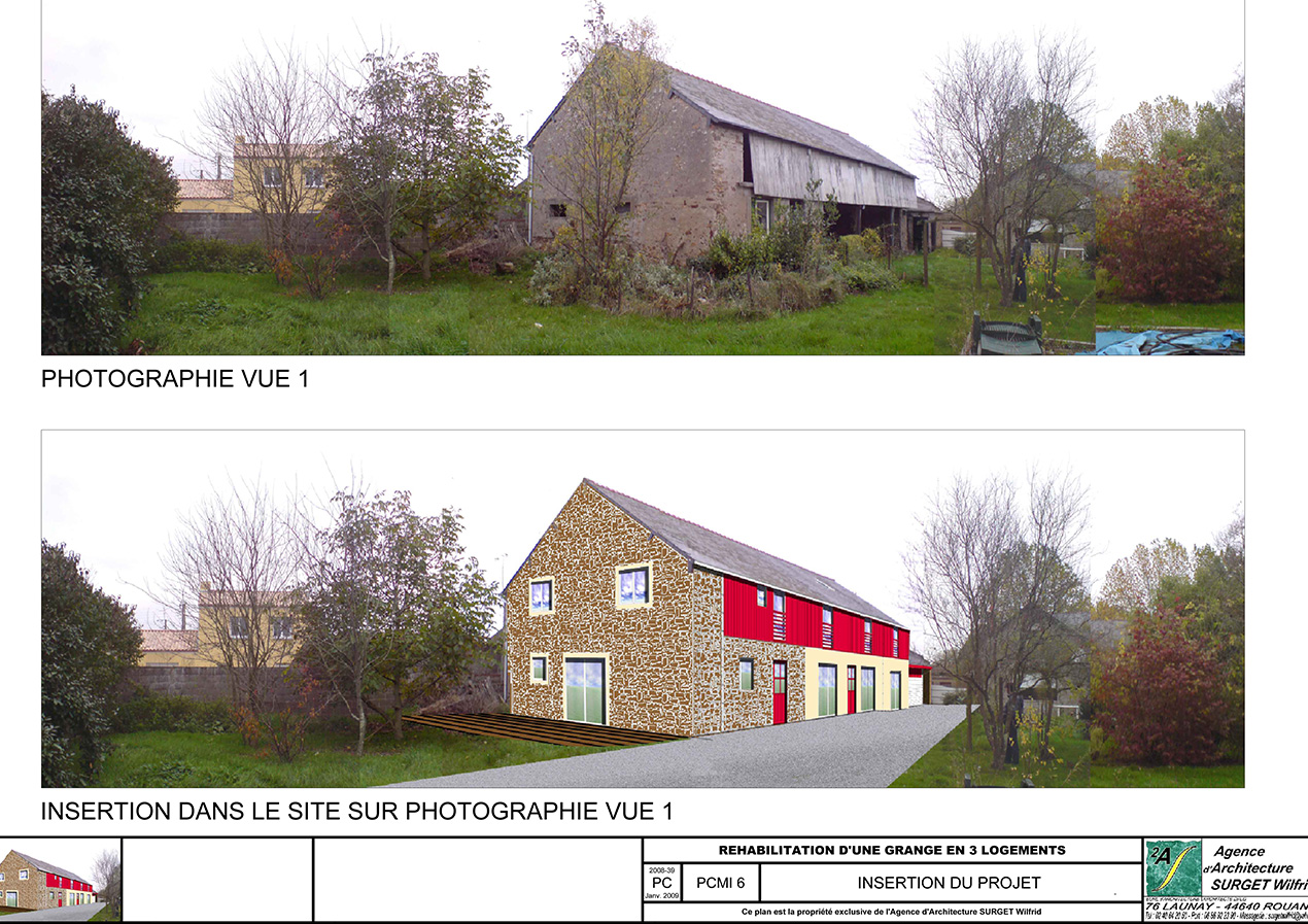 3A REDOIS-SURGET Architectes Le Pellerin